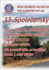 13. Společenský večírek