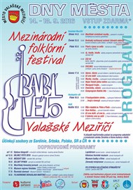 Mezinárodní folklorní festival Babí léto 2016, Den města