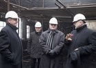 Ministr kultury ČR navštívil požárem poničený objekt Libušína na Pustevnách