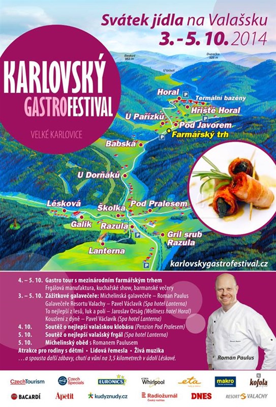 Karlovský gastrofestival přivítá českého 