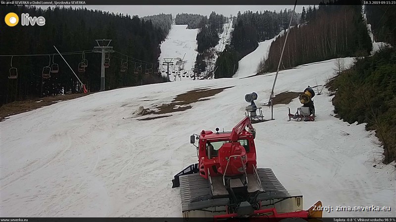 Ski areál Severka - Dolní Lomná