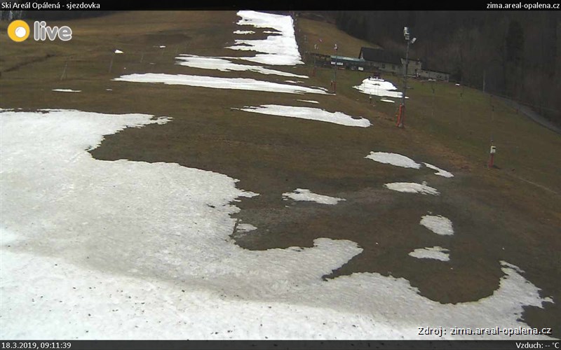 Ski areál Opálená - Pstruží